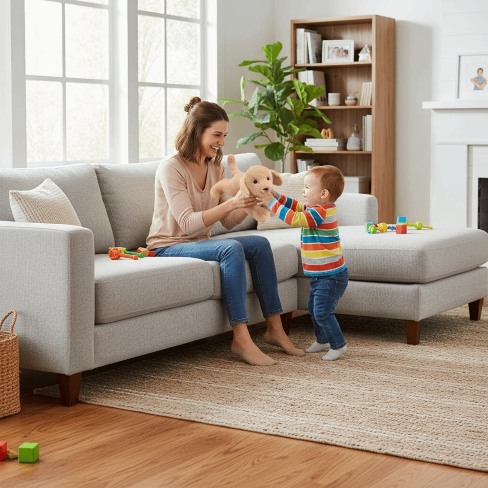 PP Cotton Labrador Dog Plush Toy Cartoon Animal Plush Pillow  Festival Party Decor