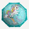 Magical Unicorn Sticker Decal for Kids Room DecorUmbrella, Portable 3-Fold Compact Umbrella,Christmas Gift ES478