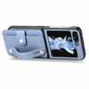 V 1 pouzdře na telefon s přihrádkou na kartu, náramkem, stojánkem Pro řadu Samsung Galaxy Z Flip