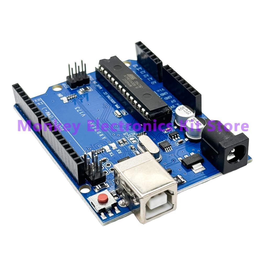R1 CH111G+MEGA118P SMD Chip 16Mhz R1 Development Board For R1 Development Board USB CABLE ATEGA118P One Set