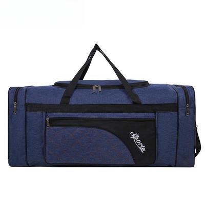Unisex Large Capacity Portable Travel Bags Foldable Luggage Bag Waterproof Oxford Handbag Outdoor Leisure Shoulder Bags  XA270F