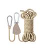 Tent Tie Downs Rope Hangers Camping Pulley Rope Adjustable Reflective Tie Downs Rope Hangers Tent Guide Rope for Outdoor