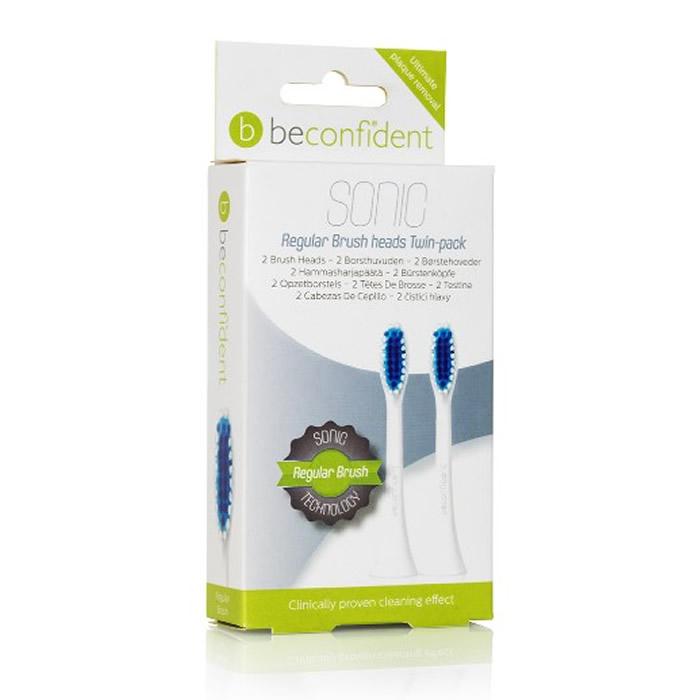 

Beconfident Sonic Regular Brush Heads White 2 шт.
