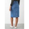 Dorothy Perkins Midikjol i jeans/dam, dam