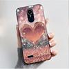 Hülle Für LG K8 2017/LG K8 2018/LG K9 2018 Weiches Silikon Schwarzes Gehäuse Für LG K10 2016/LG K10 2017 Hülle Niedliche Blume Cartoon Hülle