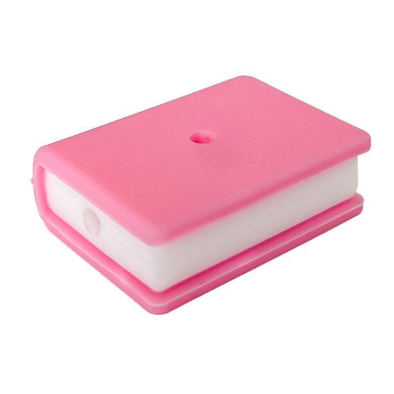 Stackable Rectangular Book-Shaped Silicone Beads – DIY Accessories with Double Holes