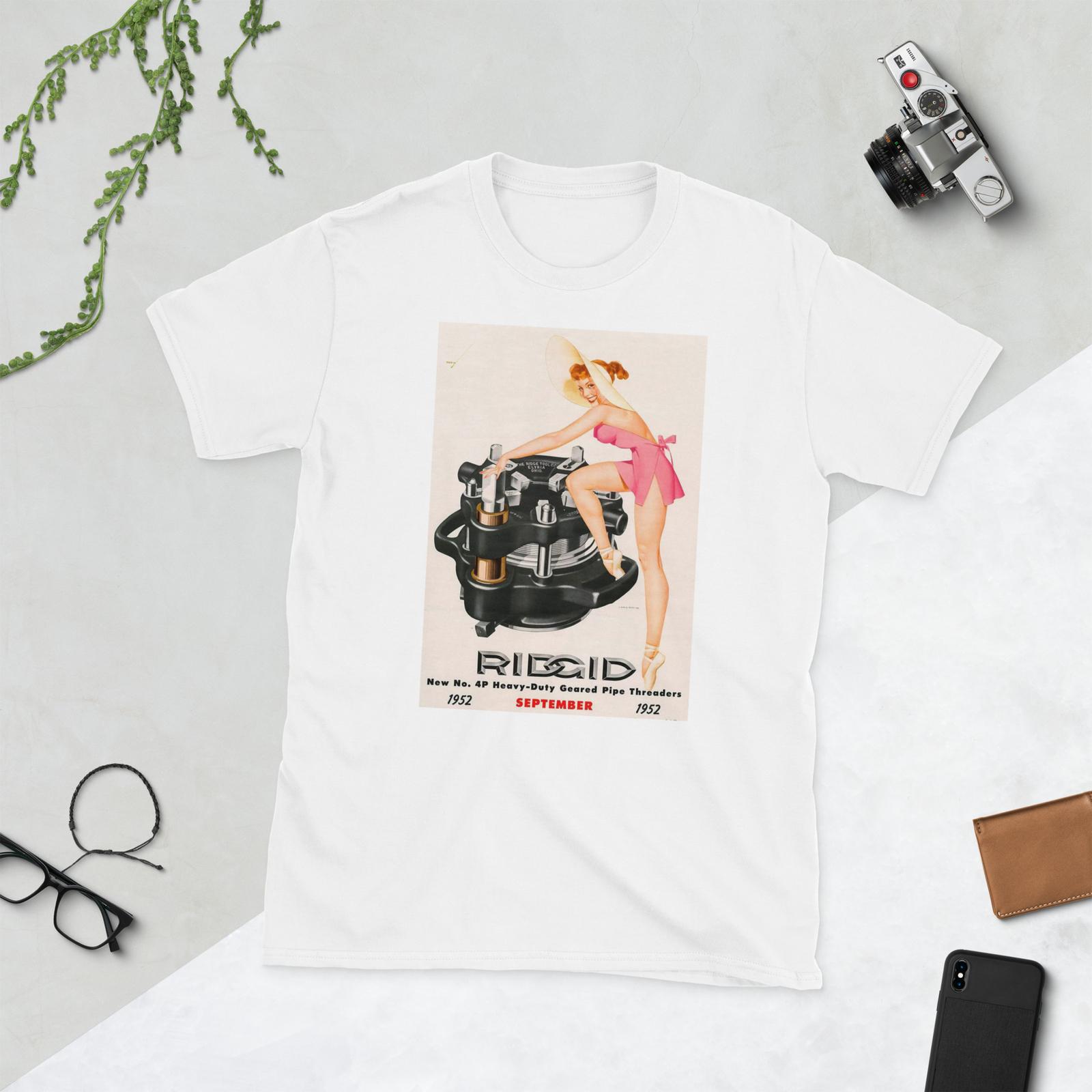 

Vintage Rigid September 1952 Short-Sleeve Unisex T-Shirt Mens Womens Tees Top S