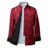 Chinese Shirt Chinese Style Keep Warm Print Retro Colorfast Tang Suit Coat