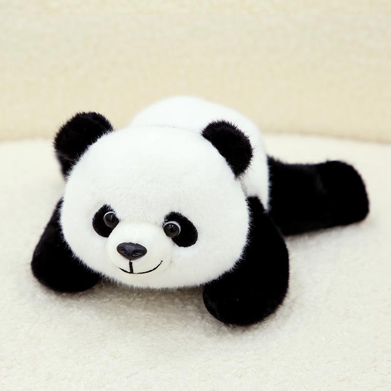 Plush Panda Stuffed Animal Soft Toy 22cm Size Realistic Design Suitable for All Ages Cuddly and Lightweight Plushie for Home or Travel