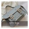 Cambridge DIY Handmade Color Block Woven Shoulder Crossbody Messenger Bag - Women's Trendy New Style