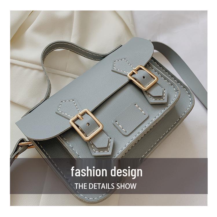Cambridge DIY Handmade Color Block Woven Shoulder Crossbody Messenger Bag - Women's Trendy New Style