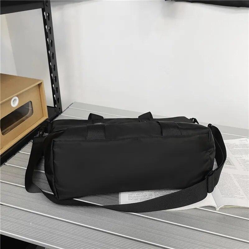 Waterproof Women Travel Handbag Large Capacity Ladies Messenger Bag Solid Color Female Crossbody Nylon Shoulder Bag Women