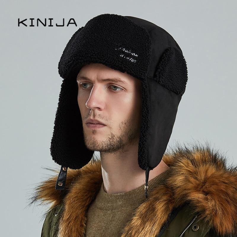 Buy Bomber Hats Winter Lambswool 