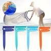 12pz PUKAMAM Fermagli Antivento per Telo da Spiaggia - Clip Multiuso in Plastica Resistente per Fissare Asciugamani, Tappetini, Ombrelloni e Attrezzatura - Colori Assortiti