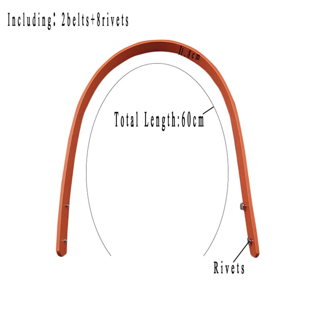 Handbag Accessories 60cm DIY Leather Strap Shoulder Bag Strap Women Bag Handles Handle Strap Band