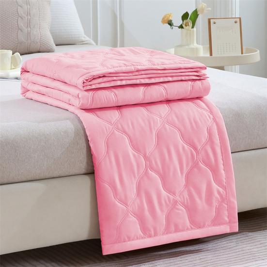 Piumone Estivo Fresco Leggero Trapuntato Singolo Matrimoniale King Size Reversibile Traspirante Coperta Trapuntata per Letti Viaggio Uso Domestico