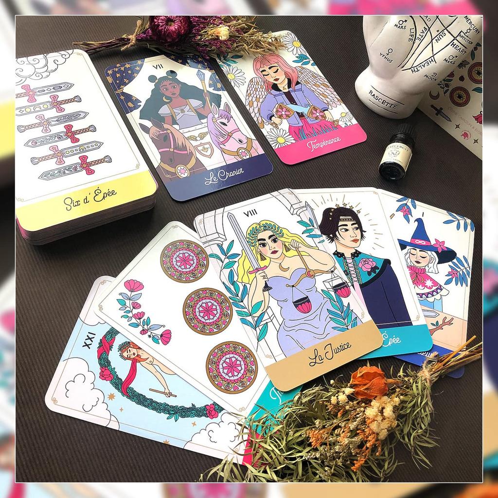 [Authentic] Feel Good Tarot [Includes Japanese Booklet with Tarot Card Meanings] Tarot Fortune Telling