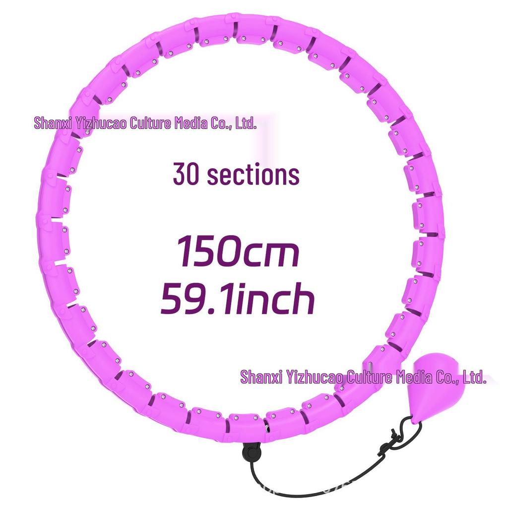 Intelligenter, abnehmbarer Hula-Hoop-Reifen für Frauen – Bauchweg-Effekt, taillenschonendes Fitnessprogramm