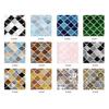 10Pcs 15*15cm Tile Stickers Waterproof Art Wall Decal  Living Room Wall Sofa Background