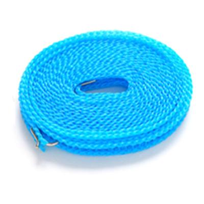 Clothesline 8 Meters Windproof Stable Load Bearing Nylon Material Punch Free Installation Laundry Rope for Indoor