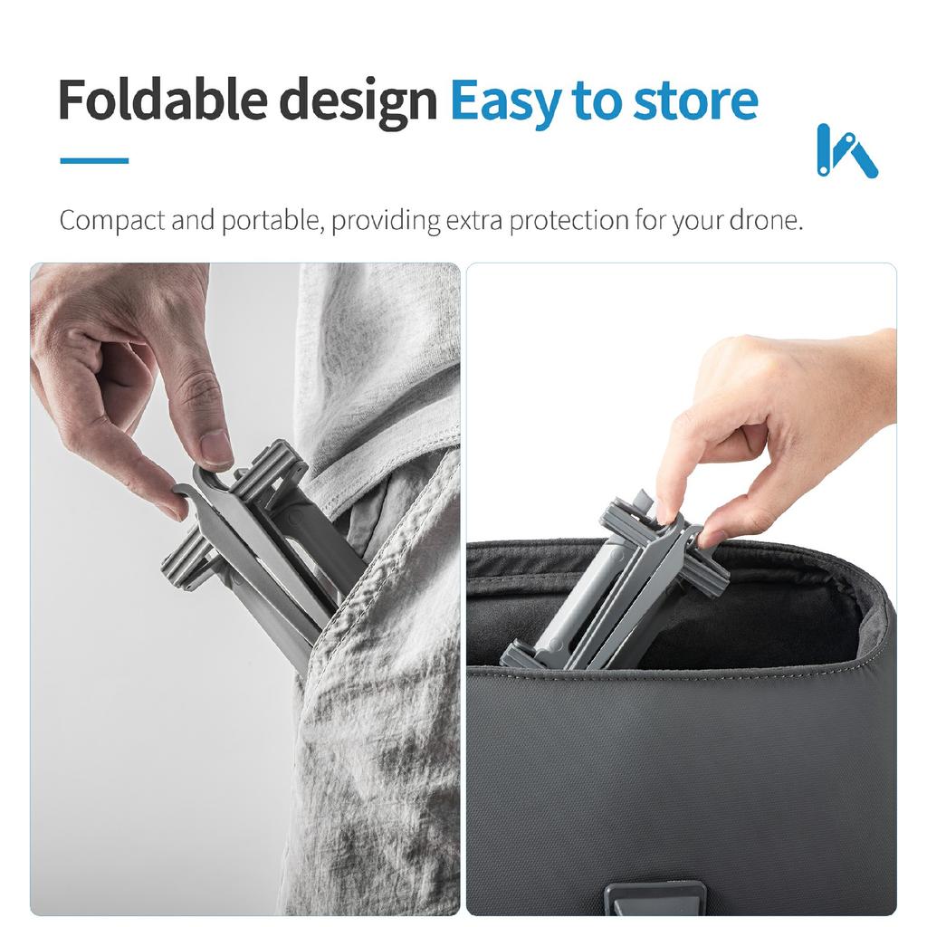 STARTRC 1155259 For DJI Air 3S/Air 3 Landing Gear Extension Foldable Legs Quick Release Shockproof Training Stand