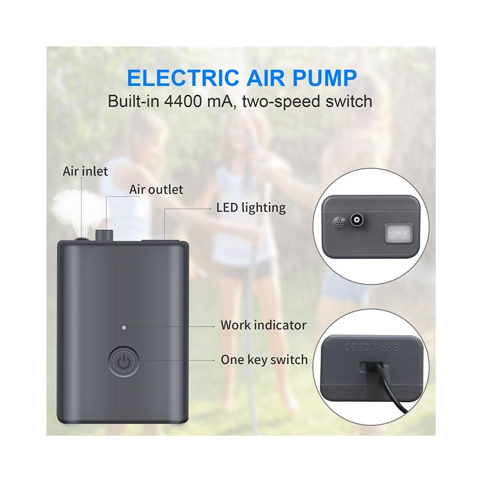 Portable Camping Shower with 20L Solar Heating Bag Rechargeable Electric Pump for Watering Flowers Hiking Beach Washing
