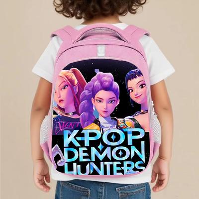 Witch Hunters Children'S School Bag Student Printing Large Capacity Storage Backpack Casual Burden Reduction Wear-Resistant Backpack
