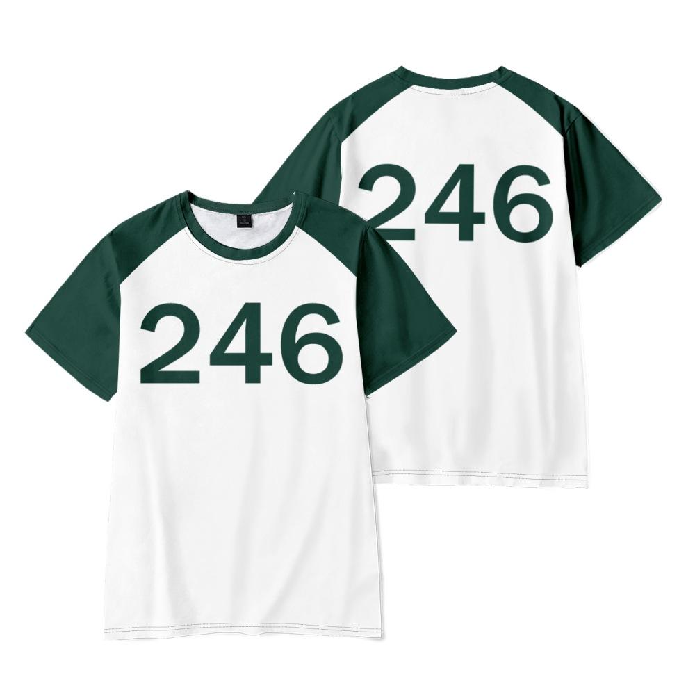 Squid Game Season 3 Printing Women Men Tshirt Casual Breathable Tshirts Funny Loose Tees Shirts Street Oversized T-Shirts