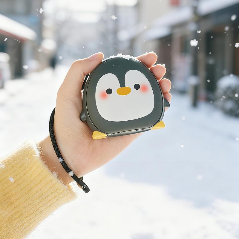 Rechargeable Hand Warmer Fast Heating 3 Adjustable Temperature Portable Design For Indoor Outdoor Use