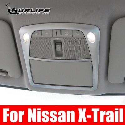 Afdeklijst voor leeslampen voor en achter voor Nissan X-trail XTrail T32 Rogue 2014- Decoratief interieurleeslicht