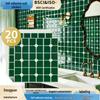 3D Self-Adhesive Epoxy Wallpaper: Waterproof, Oil-Proof, Stain-Resistant Wall Sticker for Kitchen and Bathroom Renovation