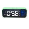 1 Set Alarm Clock 12/24 Hours Switch Awaken 2 Groups Alarms Convenient Nordic Simple Digital for Home