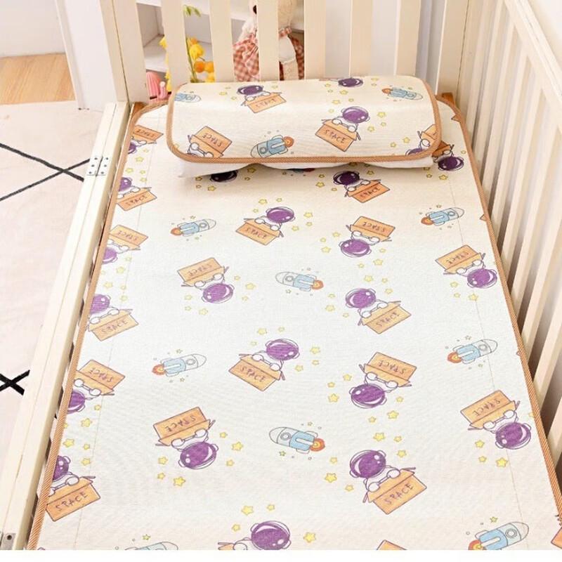 Little Astronaut Children s Summer Rattan Cooling Mat