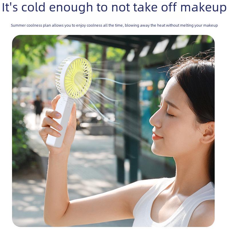 Portable USB Mini Folding Fan – Summer Handheld/Outdoor Gift