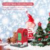 Ornament Handicraft Ornaments Tabletop Christmas Dessert Mailbox Figurine Red Crafts