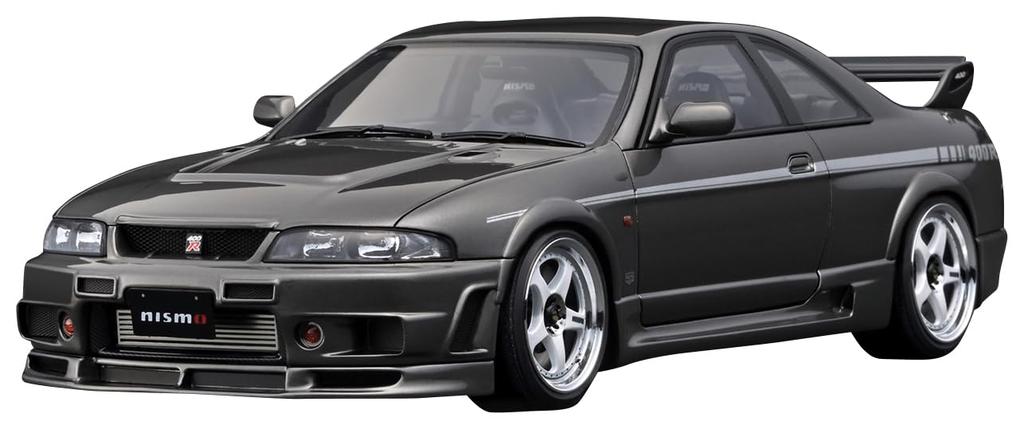 Ignition Model NISMO 400R Dark Gray Metallic Finished Product IG3656 1/18 (BCNR33)