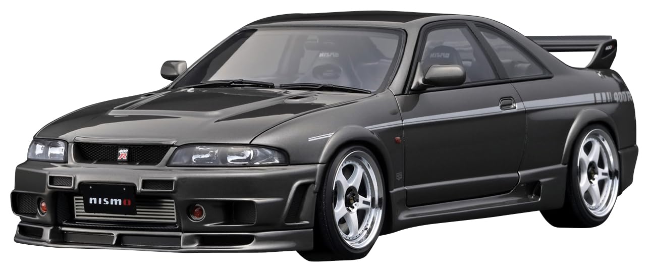 

модель зажигания NISMO 400R Темно-серый металлик готовое изделие IG3656 1/18 (BCNR33)