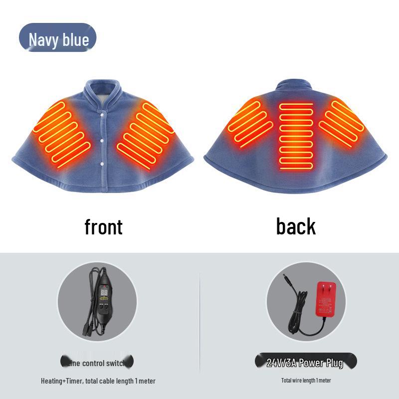 Electric Heated Shawl - Winter Warmth & Heat Therapy Blanket