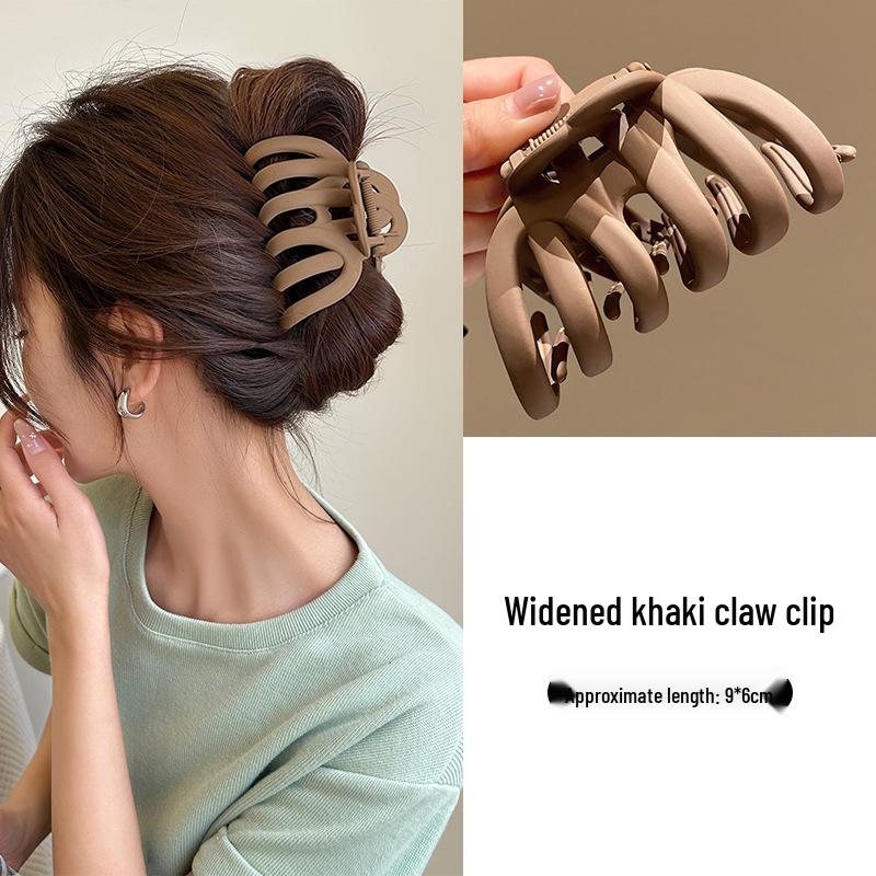 Elegant French Retro Small Shark Hair Clip for Thin Hair