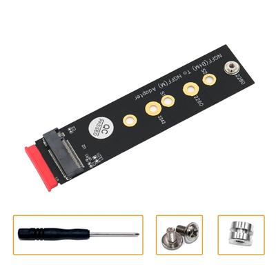 New Version M.2 (NGFF) Key B+M To Key M Adapter for PCIE Bus SSD Supports 2242/2260/2280 Type