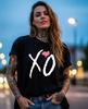 La T-shirt Weekend Ox 2026 Tour Merch Abel Tesfaye Concert Tee Taglia Unisex