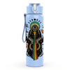1PC Rainbow Witch Woman Art Print 750ml Color Plastic Sports Water Bottle Leakproof Flip Straw Lid Suitable for Sports Office Home Use