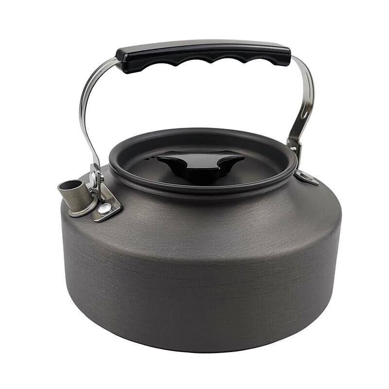 Lizhan Outdoor 2-3 Person Camping Cookware Set with Tea Kettle
