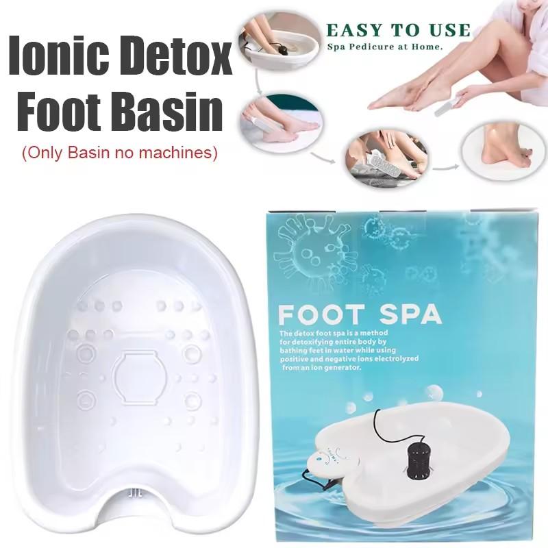 Solo Vasca Idromassaggio per Piedi Detox Ioni Vasca Idromassaggio per Piedi Secchio per Pediluvio Sauna Idromassaggio per Piedi Vasca da Bagno Vibrazi