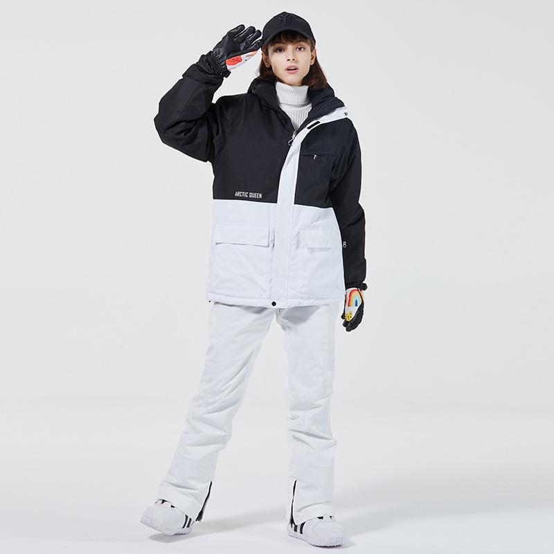 Couples' Warm Korean-Style Snowboard Suit Set