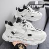 Men's shoes 2025 new autumn breathable casual versatile sports trendy shoes youth lightweight trend platform dad shoes