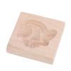 Natural Beech Wood Cookie Cutter Smooth Surface Biscuit Mould Baking Stamp  Christmas Baking
