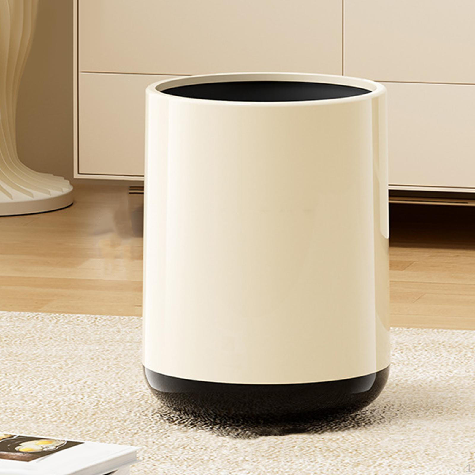 

Мусорное ведро для спальни, дома, кухни, мусорное ведро для мусора, корзина для мусора для отеля, магазина Without Lid