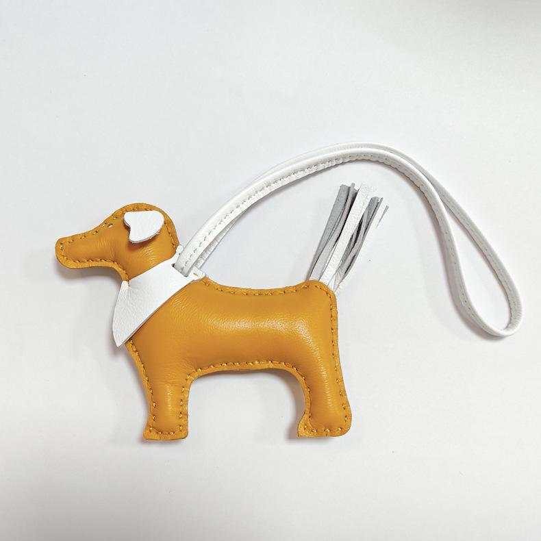 Håndsømmet Ekte Skinn Pony Veskeanheng - Søtt Lammeskinn Flygende Hest Design