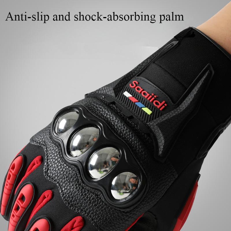 Winter Motorcycle Gloves for Men and Women, Touch Screen, Anti-slip, Anti-fall, Anti-splash, Windproof, Motorcycle Warm Gloves
